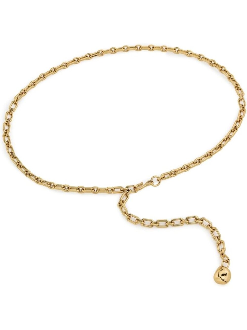 Chic Women's Loop Chain Belt - Stylish Accessory for Any Outfit, Versatile